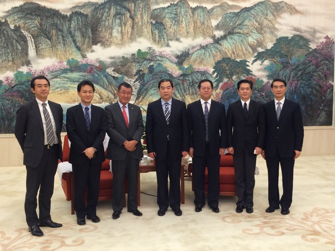 市領(lǐng)導(dǎo)會(huì)見(jiàn)日本柒一拾壹株式會(huì)社高管一行