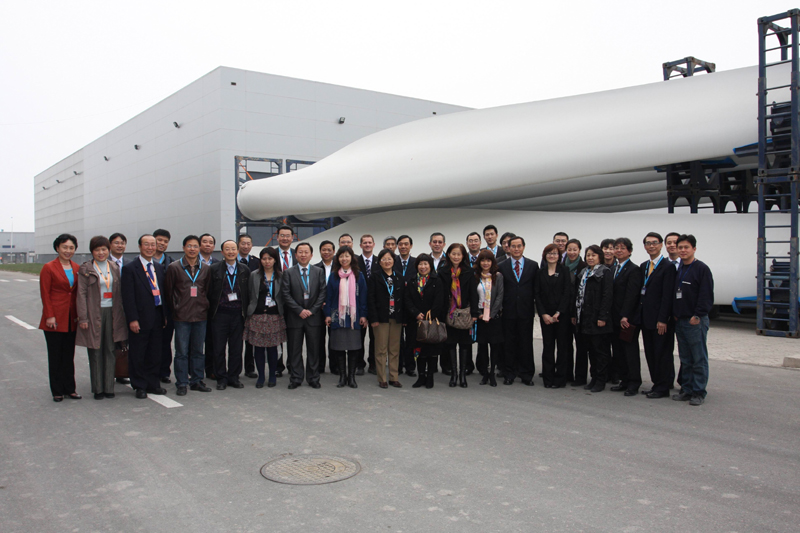 2010年春季企業互訪第一站——走近世界最大風機設備制造企業維斯塔斯