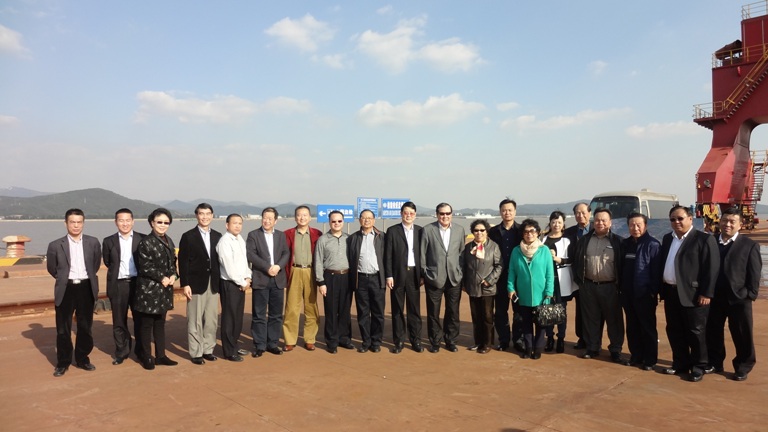 市外企協(xié)會(huì)組織企業(yè)赴舟山考察參觀