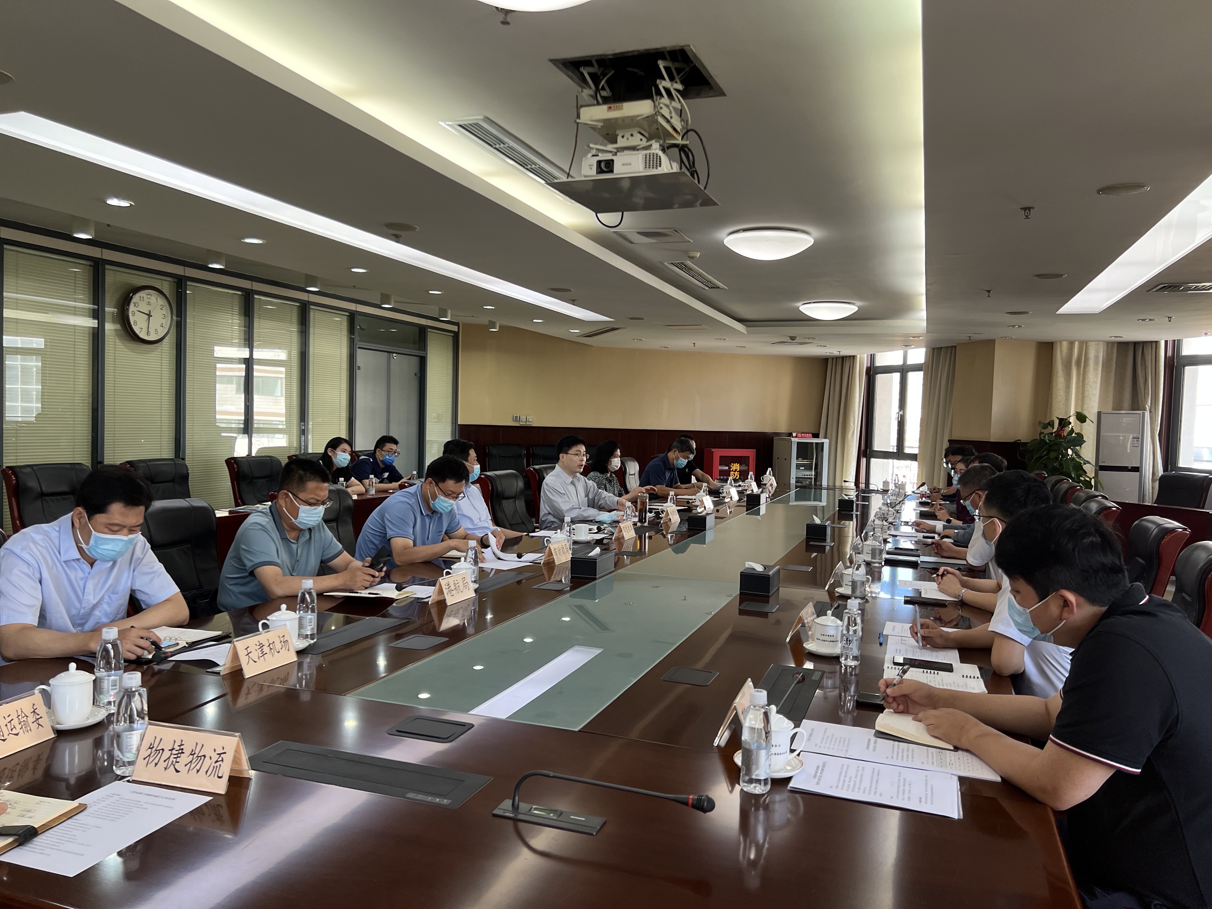 天津三星電機專題協調會在市商務局召開(圖1)